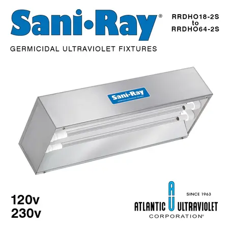 SaniRay® UV  Irradiating Fixtures